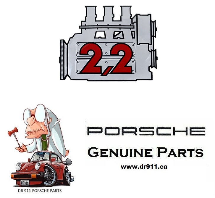 Rear Window Engine Decal 911.701.102.00 Porsche All Models 