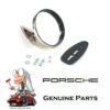 For-Porsche-911-912-Driver-Left-Door-Mirror-Chrome-Round-Genuine-901-731-111-01-283332727444